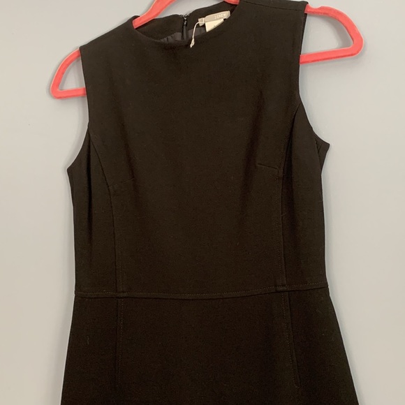 J.Crew Classic Black Sleeveless Dress Size 2 Fully Lined Pristine Condit… - Picture 2 of 6